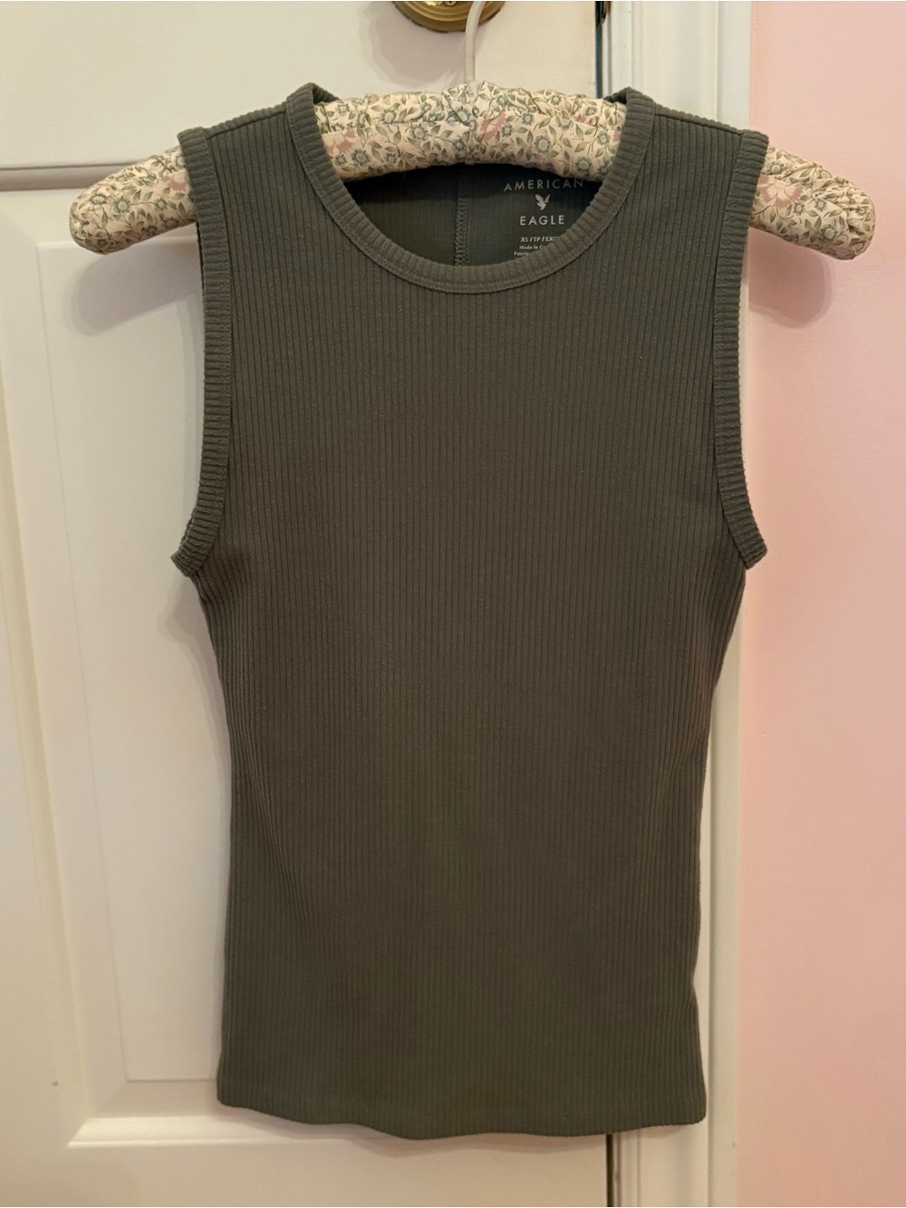 American Eagle Green Tank Top